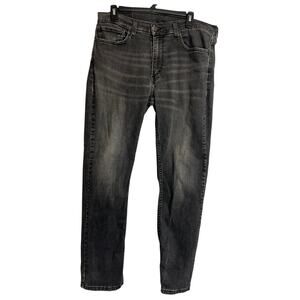 Levis 511 Jeans Men 36x30 Black Slim Straight Black 36x30